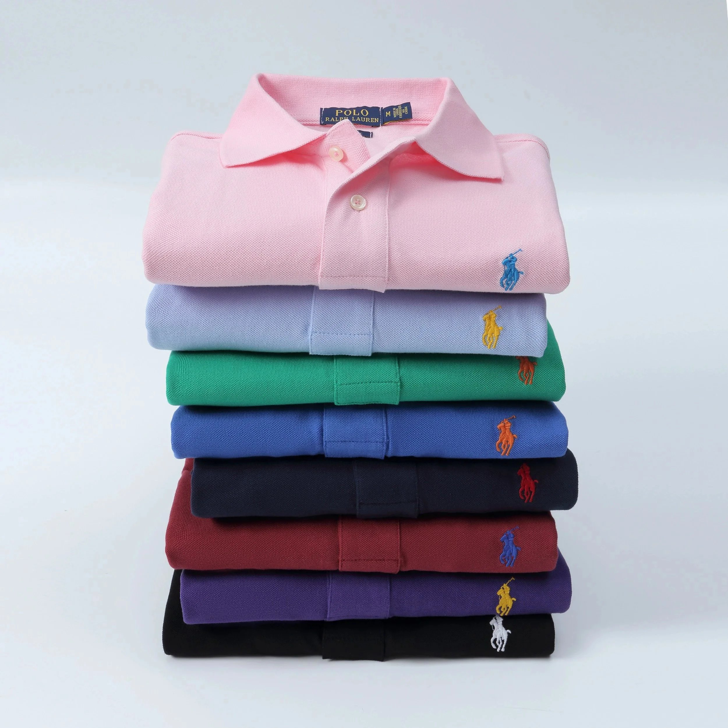 Polo men's stand-collar shirt