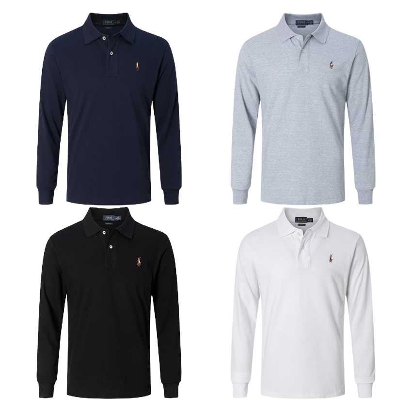 Polo men's stand-collar shirt