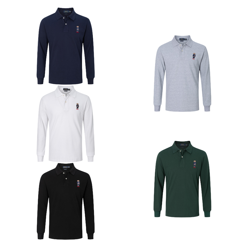 Polo men's stand-collar shirt