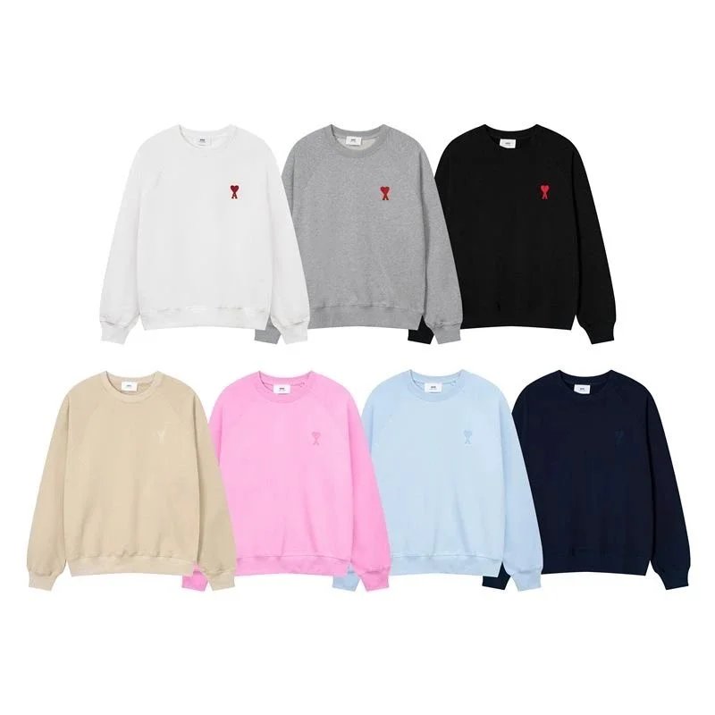  Love  heart  logo crewneck sweatshirt  