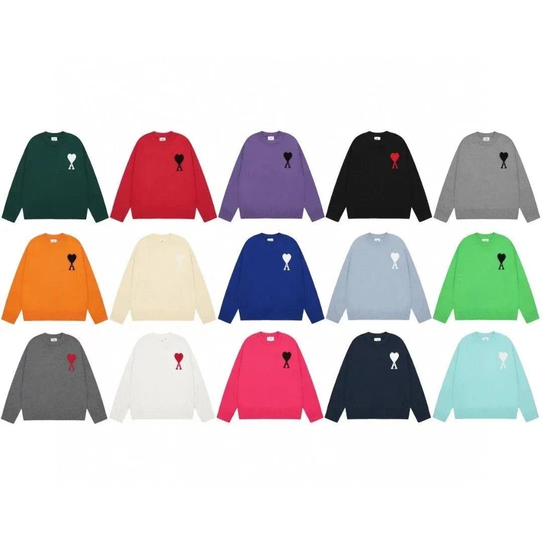  Love  heart  logo crewneck sweatshirt  